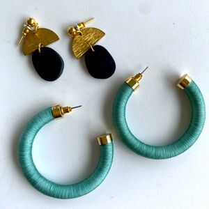 Boho earring bundle! Hoops and dangles.